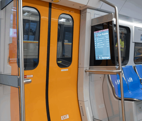 Laminated Dual-Sided Interior Display Panel